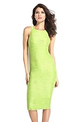 Sexy Mesh Long Sleeves Polyester  Dress