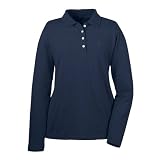 Coolibar UPF 50+ Womens Tropical Weight Long Sleeve Polo - Sun Protective