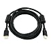 Electronics : 6-Foot Gold-Plated HDMI Cable Male to Male 28AWG with Ferrite Core