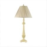 Swirl Table Lamp in Antique White