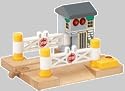 Thomas & Friends Wooden Railway- Deluxe Railroad Crossing