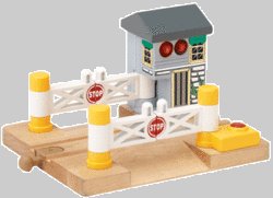 THOMAS THE TANK TRAIN DELUXE RAILROAD CROSSING