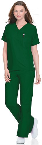 Scrub Zone 85221 Adult's Scrub Pant Hunter Medium Tall