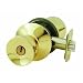 Schlage F51VBEL505605 Ultima Bell Keyed Entry Knob, Bright Brass