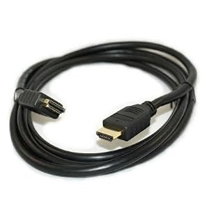 Premium 6 Foot HDMI Cable for your Microsoft XBOX 360 Blu-Ray Player. Supports 1080p/60fps Video and 7.1 Audio.