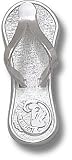 Florida State Seminoles 1 Seminole Head Flip Flop Pendant - 14KT Gold Jewelry