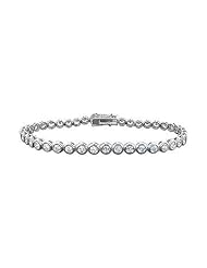 Diamond Tennis Bracelet 14K White Gold 5.00 CT Diamonds