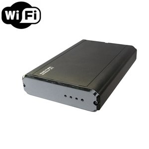 Spy Camera with WiFi Digital IP Signal, Recording & Remote Internet Access, Camera Hidden in a Hard Drive Case