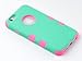 ULAK iPhone 6S Case, iPhone 6 Case, Shock-Absorbing Case with Hybrid 3in1 Soft Silicone + Hard PC Cover for Apple iPhone 6/6S 4.7 Inch Device (Green/NeoPink)