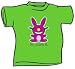 Happy Bunny Hi Cram It Adult Tee Shirt