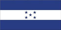 Annin Nylon Honduras Flag, 3-Foot by 5-Foot