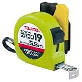 タジマ コンベックス セフコンベスパコン19 ナイロンコートテープ 長さ5.5m メートル目盛 ロックタイプ SFSP19-55BL