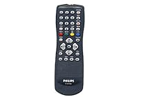 Genuine Philips Remote Control RT712 8622-667-12101 862266712101 For Use With Philips TV Television VCR Video Combi Combination Models: 14PV110, 14PV202, 14PV220, 14PV227, 14PV350, 14PV354, 14PV358, 20PV230, 21PV340, 21PV548