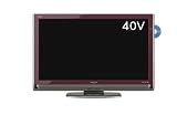 SHARP LED AQUOS 40V型ブルーレイ内蔵フルハイビジョン液晶テレビ レッド系 LC-40DX3-R
