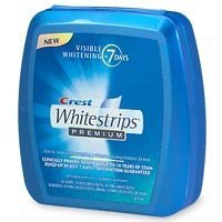 Crest Whitestrips Premium- 7- Day Dental Whitening Formula System, 28 Strips