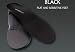 Superfeet Black Insoles for Flat and Sensitive Feet -(B):Junior (2.5-4)