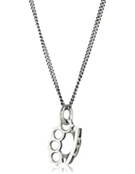King Baby Small Brass Knuckles Pendant Necklace
