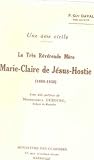 Un ame virile / la tres venerable mere marie-claire de jesus -hostie (1855-1935 )