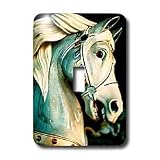 Review 3dRose LLC  / Carousel - Carousel Horse - Light Switch Covers - single toggle switch