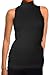 Ooh La La Sleeveless Mock Turtleneck, Cowl Neck or Crew Neck Top