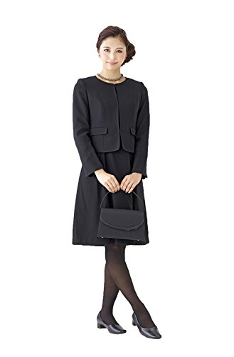 (モノワール) MONOIR 喪服 レディース 礼服 ブラックフォーマル アンサンブル ワンピース オールシーズン 02P51148