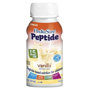 Pediasure Peptide 1.5 Vanilla Bottles 24 X 8oz Case