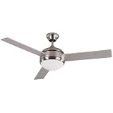 Canarm LTD Calibre BPT 48 Frosted Glass 1  Bulb Light Kit, 48-Inch Ceiling Fan with 3... by CANARM LTD