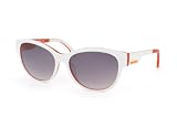 Diesel Damen Sonnenbrille DL0013/S-24C – weiss-orange