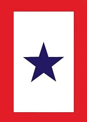 Service Star Garden Flag