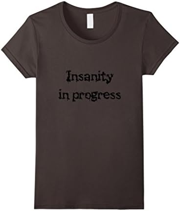 Insanity in Progress - Insanity Workout Shirt - Female Medium - Asphalt