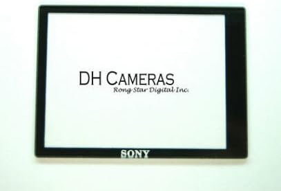 SONY ALPHA DSLR A350 Outer TFT LCD Screen Display Window Glass +ADHESIVE TAPE