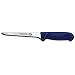 Victorinox Cutlery 5-Inch Narrow Boning Knife, Blue Fibrox Handle with Microban