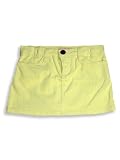 Ave.blu - Girls Corduroy Mini Skirt, Lemon