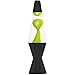 Lava Lite 2312 14.5-Inch Neon Lava Lamp, Green Wax/Clear Liquid, 14.5 Inch