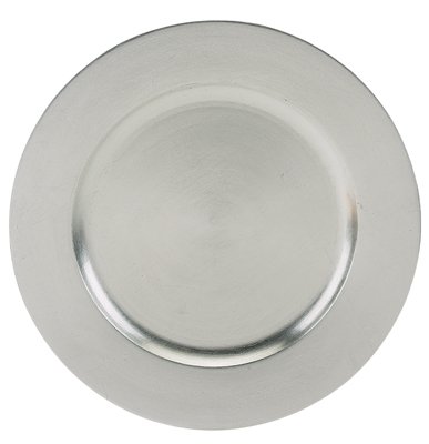 Table Top Classics Round Silver Charger Plate 13IN #TRS-6651