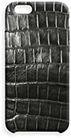 Iphone 6 Grey Genuine Crocodile Case by ValenzHandmade