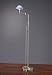 Holtkoetter Halogen Floor Lamp with Blue Glass Shade