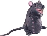 Giant Black Standing Halloween Rat 29cm