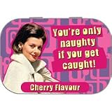 'You're only naughty if you get caught!' Cherry Lip Gloss in a Tin