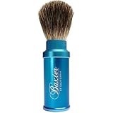 Baxter of California Pure Badger Hair Travel Aluminum Shave Brush