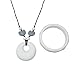 Silicone Teether Pendant Necklace and bracelet set for Moms - Non-toxic, BPA-Free, Stylish, Trendy, Great For Soothing Teething Babies, Great Gift For Other Moms