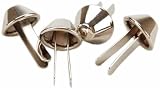 14Mm Purse Feet 4/Pkg - Nickel