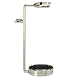 The Art of Shaving Stand for Shaving Brush and Razor, Nickel 1 ea