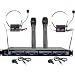Electronics : Pyle PDWM4300 4 Mic VHF Wireless Microphone System