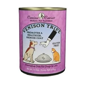 Canine Caviar Gourmet Venison Tripe Alternative Diet for Dogs and Cats by 