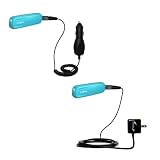 Essential Kit for the Insignia NS-KDTR1 Little Buddy Child Tracker includes a Car and Wall Charger - uses Gomadic TipExchange Technology