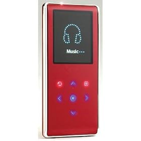 Samsung YP-K3JQR K3 2 GB Slim Portable Media Player (Red)