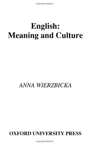 English: Meaning and Culture