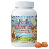 Nordic Berries Chewable 120 Gummy Berries, Nordic Naturals