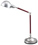 Grandrich ES-241 ST 26W Energy Star Adjustable Pharmacy Table Lamp in Satin Steel